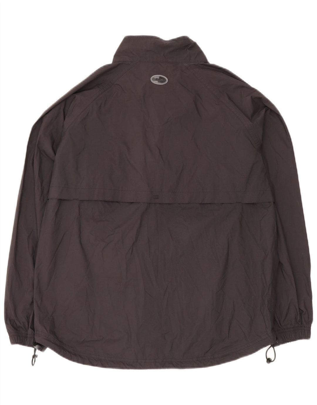 Adidas Γυναικείο Climashell Rain Jacket UK 18 XL Μαύρο Πολυεστέρας