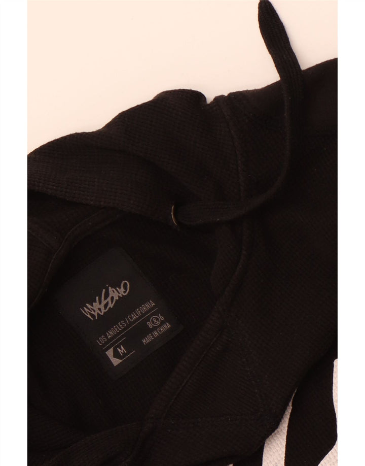 Ανδρική κουκούλα Mossimo γραφικό μακρυμάνικο μεσαίο μαύρο