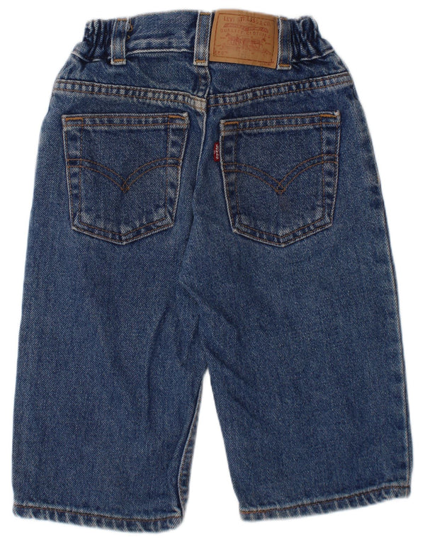 LEVI'S Baby Boys 566 Regular Straight Jeans 18-24 μηνών W20 L10 Μπλε