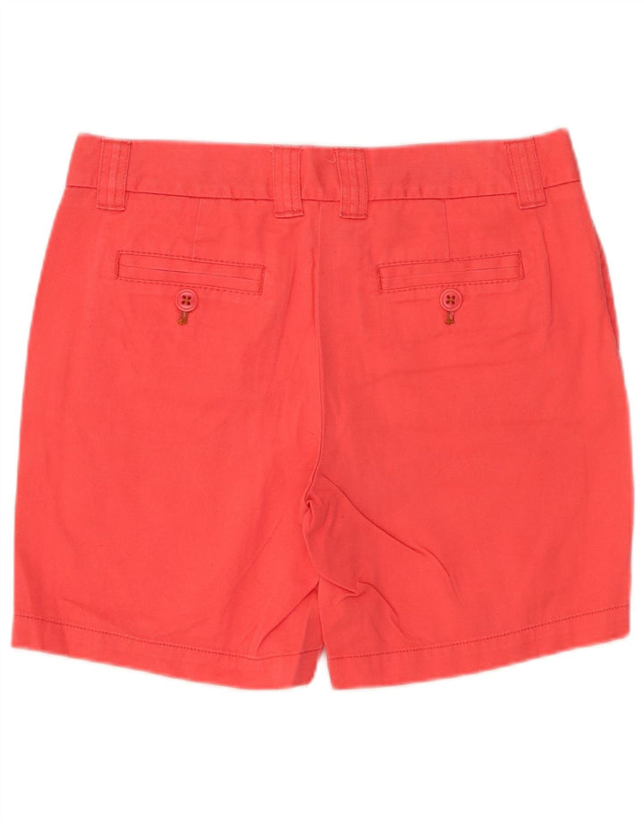 J. Crew Γυναικείο σορτς Chino City Fit US 4 Small W32 Ροζ βαμβακερό