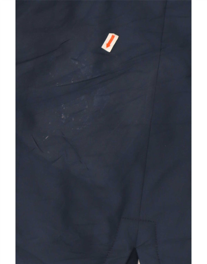 Ανδρικό παλτό Nike με κουκούλα UK 38 Medium Navy Blue Polyester