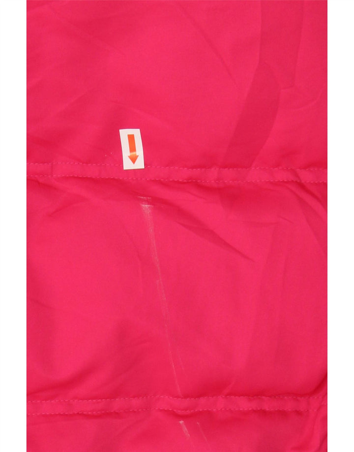 Adidas Γυναικεία padded Gilet UK 6 XS Pink Polyester