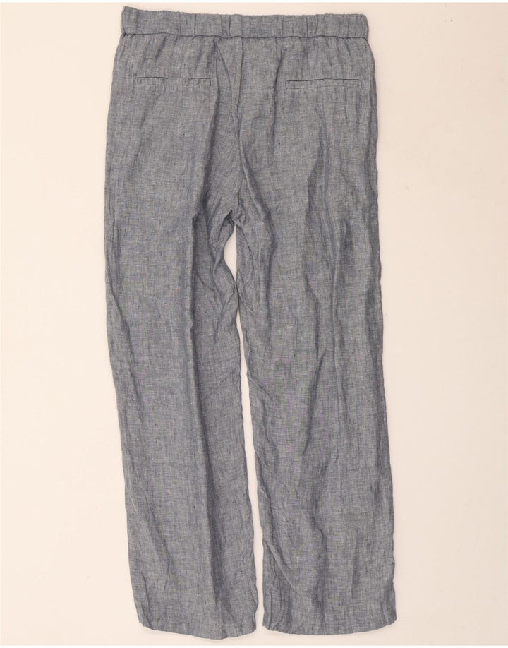 DACK'S Γυναικείο παντελόνι Chino με φαρδύ πόδι μικρό W30 L27 μπλε