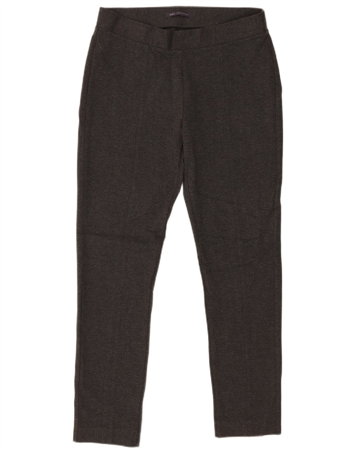 Marks & Spencer Γυναικεία κολάν Crop UK 12 Medium Grey Viscose
