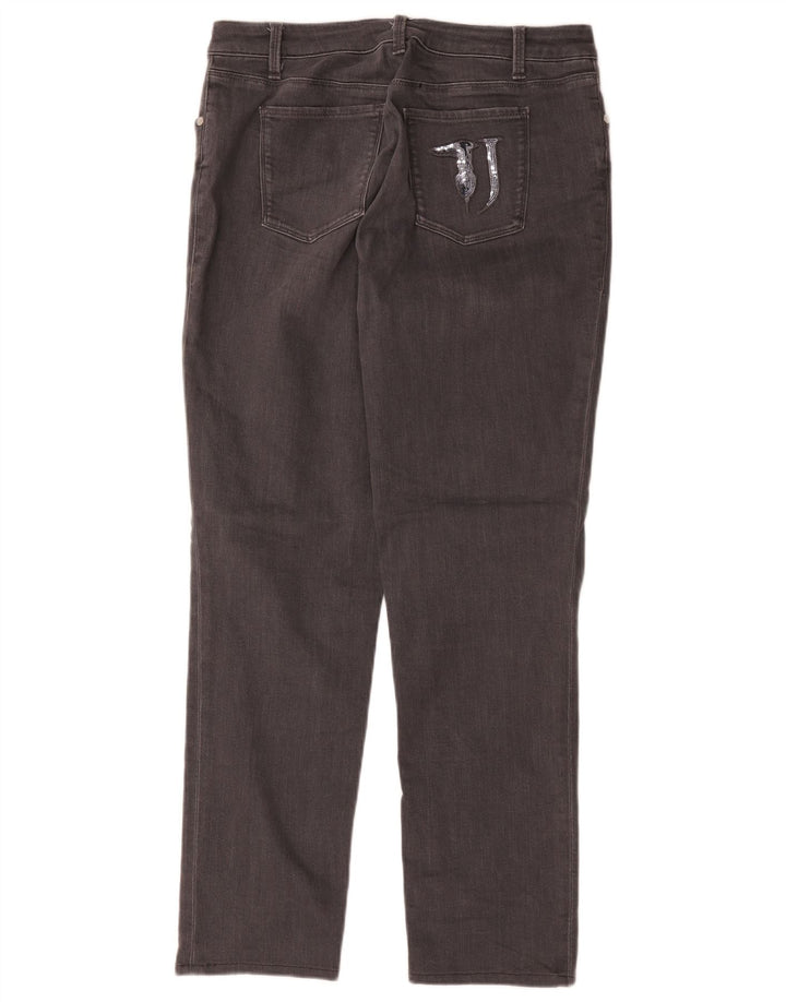 Γυναικείο τζιν Trussardi ίσιο W36 L29 Γκρι βαμβακερό