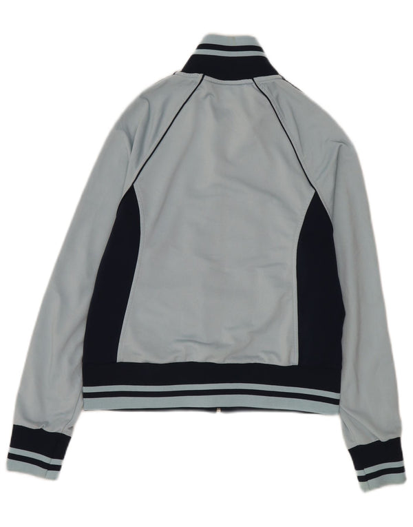Γυναικεία αθλητική φόρμα Asics Top Jacket UK 12 Medium Blue Colourblock