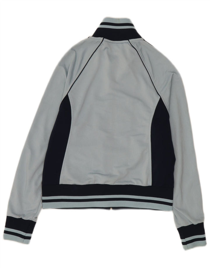 Γυναικεία αθλητική φόρμα Asics Top Jacket UK 12 Medium Blue Colourblock