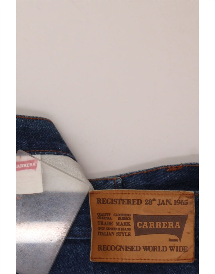 CARRERA Γυναικεία Τζιν Φούστα W32 Μεγάλη Μπλε Βαμβακερή