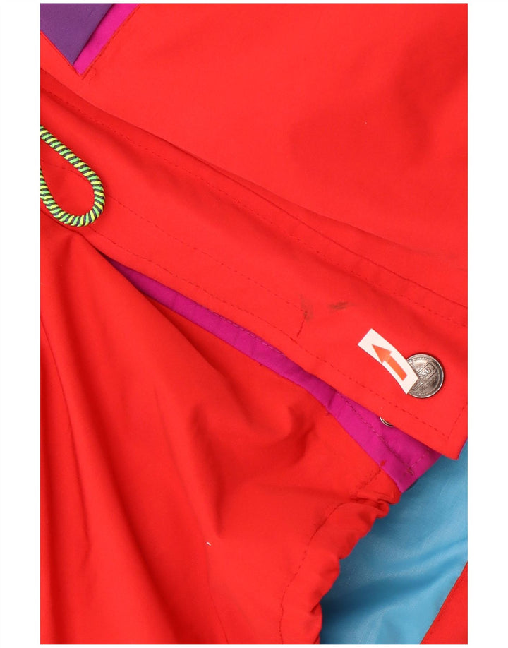 Cassin Ανδρικό μπουφάν σκι με κουκούλα IT 50 Large Red Colourblock Πολυεστέρας