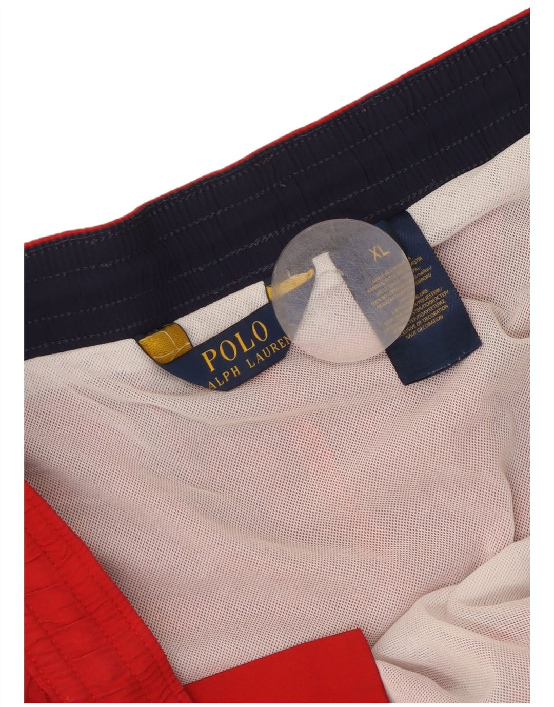 Ανδρικό σορτς κολύμβησης Polo Ralph Lauren XL κόκκινο νάιλον