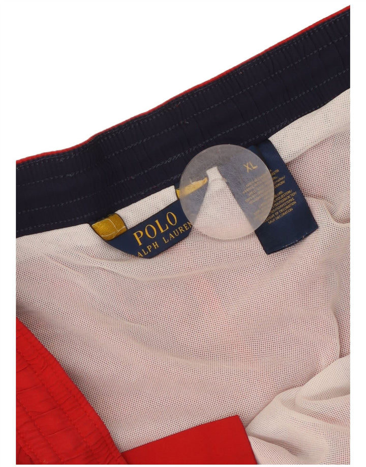 Ανδρικό σορτς κολύμβησης Polo Ralph Lauren XL κόκκινο νάιλον