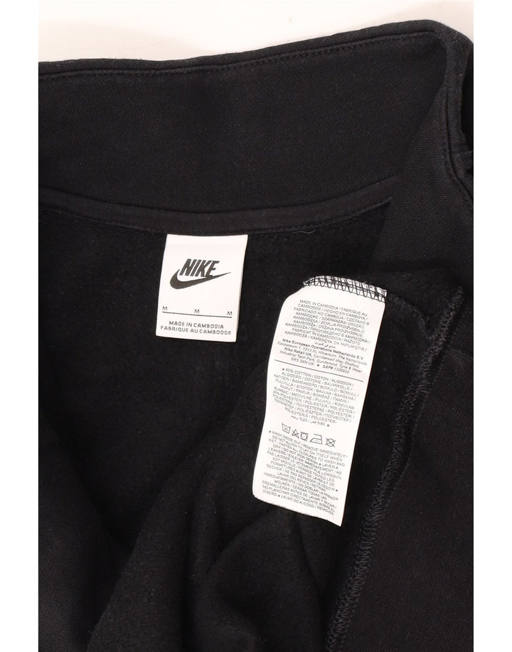 Ανδρική φόρμα Nike Μπουφάν μεσαίο μαύρο βαμβακερό