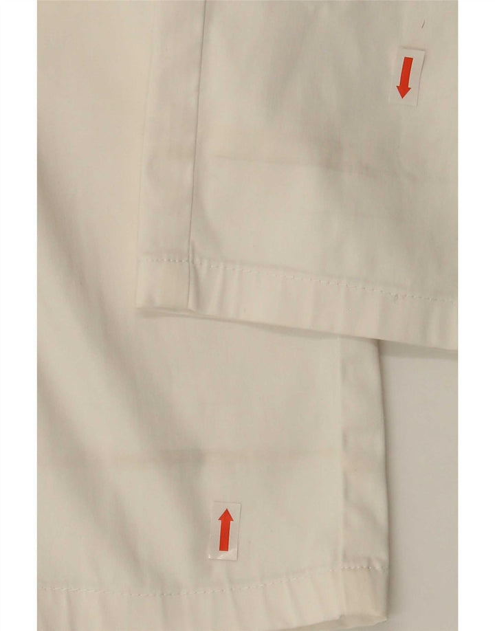 Zara Ανδρικό Slim Casual Παντελόνι EU 40 Medium W31 L29 Λευκό