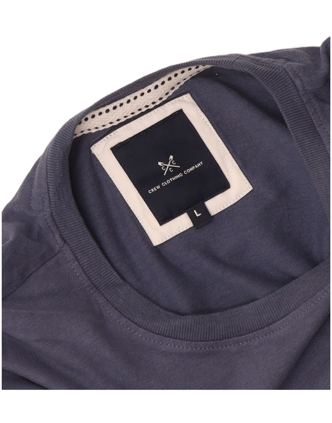 Ανδρικό T-Shirt Crew Clothing Top Large Blue