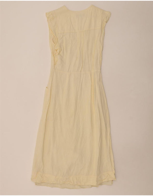 Γυναικείο φόρεμα με θήκη REISS UK 10 Small Beige Viscose