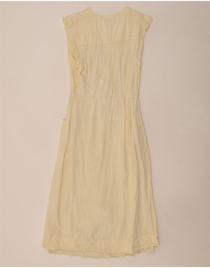 Γυναικείο φόρεμα με θήκη REISS UK 10 Small Beige Viscose