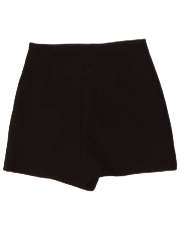 Zara Γυναικείο Skort UK 8 Small Black Polyester