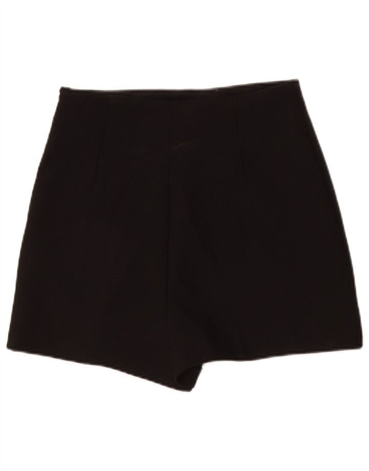 Zara Γυναικείο Skort UK 8 Small Black Polyester