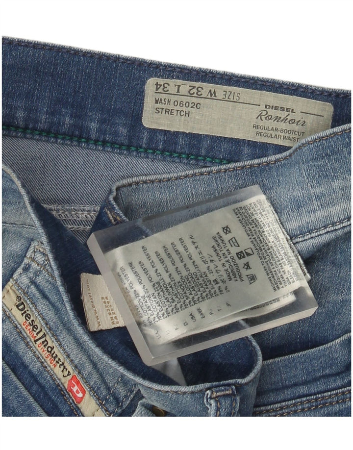 Diesel γυναικείο τζιν Ronhoir Regular Bootcut W32 L34 Μπλε βαμβακερό