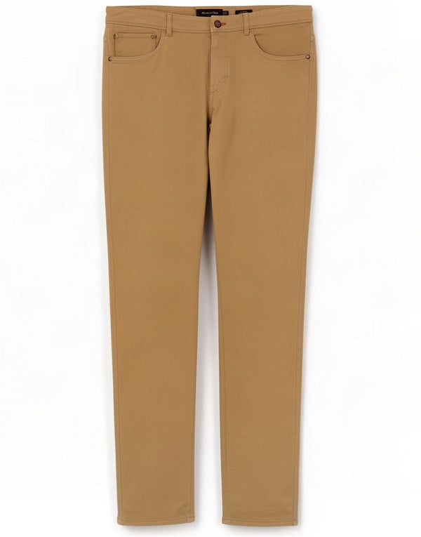 Massimo Dutti Mens Slim Fit Casual Παντελόνι EU 44 Large W34 L33 Beige