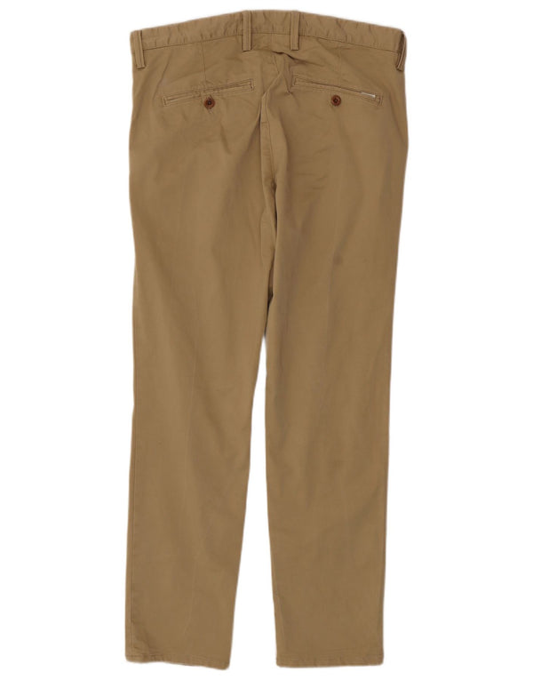 Ανδρικό Gant Slim Chino Παντελόνι W34 L30 Μπεζ βαμβακερό