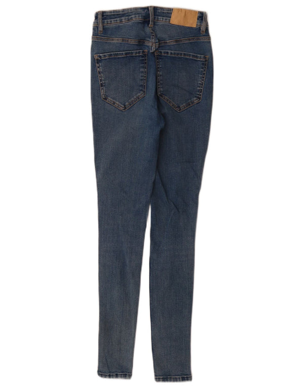 Zara Γυναικείο Skinny Jeans EU 34 2XS W24 L28 Blue