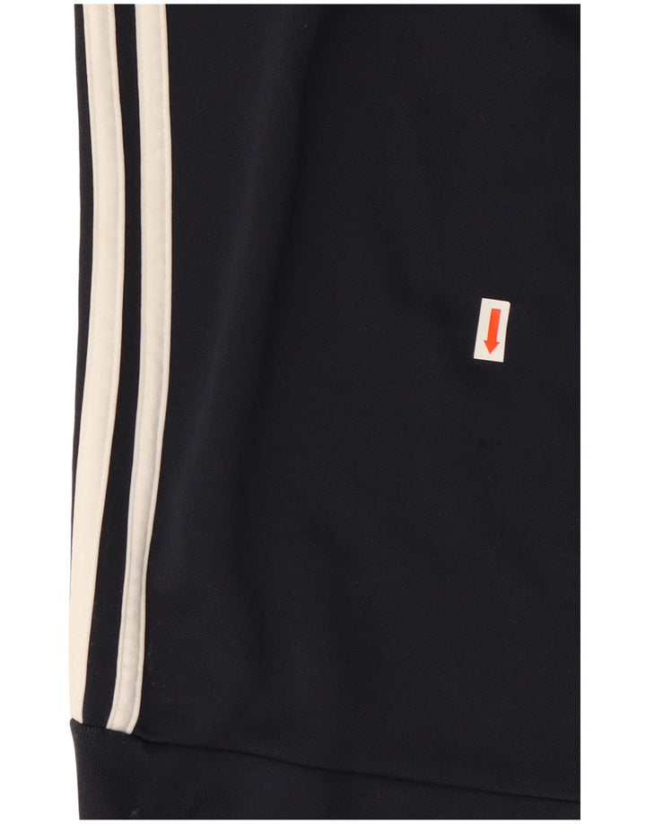 Ανδρική αθλητική φόρμα Adidas Παντελόνι με μεσαίο μπλε ναυτικό ριγέ πολυεστέρα