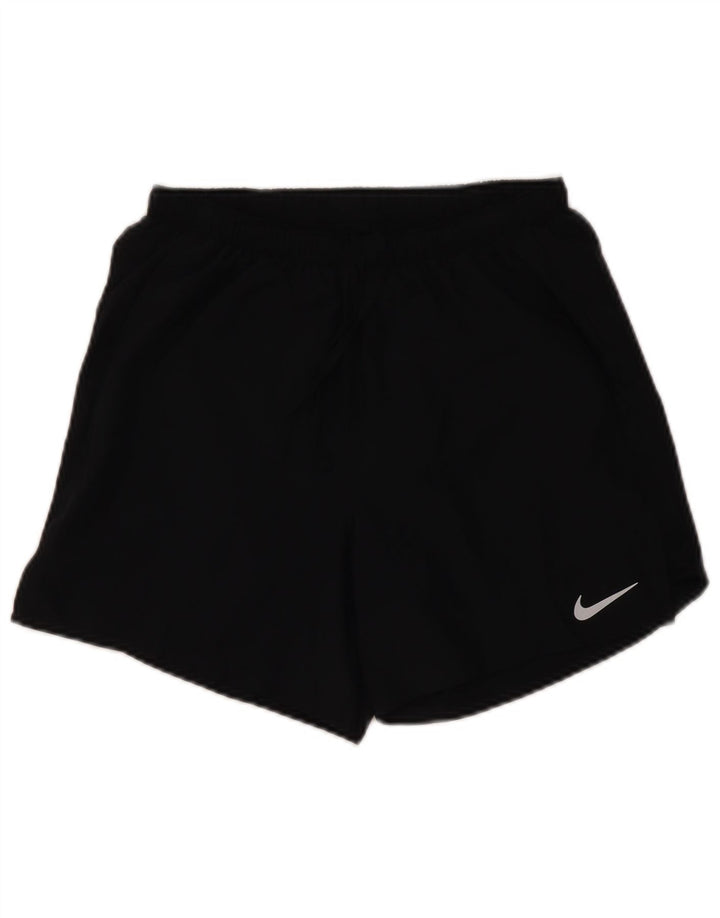 Ανδρικό αθλητικό σορτς Nike Dri Fit, μικρό μαύρο πολυεστέρα