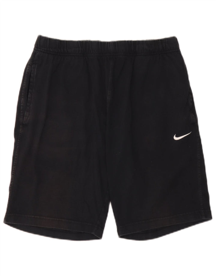 Γυναικείο αθλητικό σορτς Nike μεγάλο μαύρο βαμβακερό