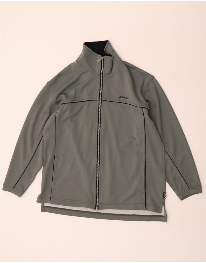 Γυναικεία αθλητική φόρμα Asics Top Jacket UK 18 XL Grey Polyamide