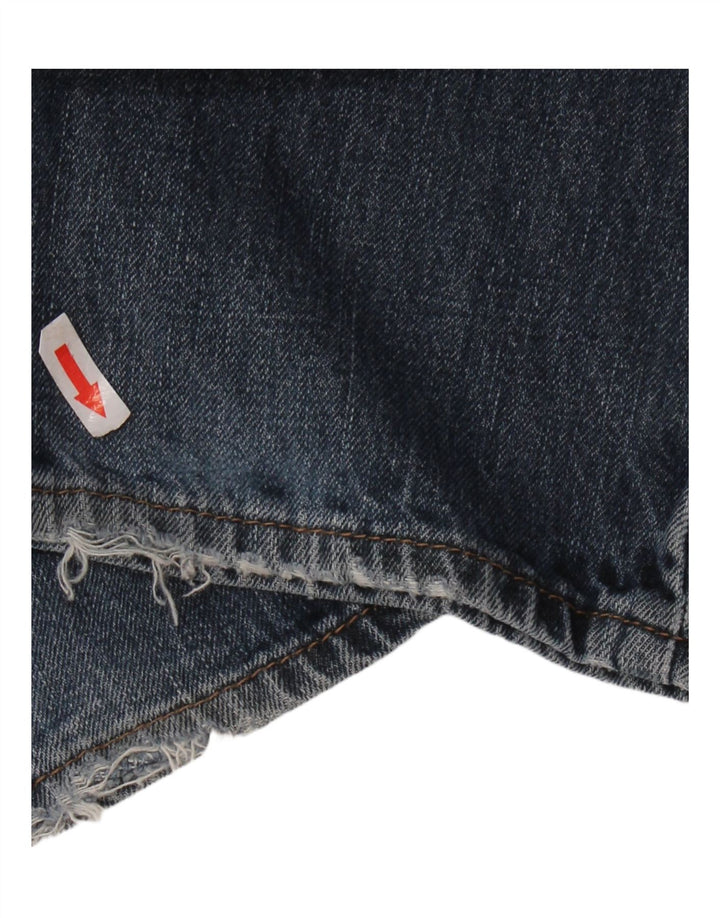 Ανδρικό τζιν ίσιο CALVIN KLEIN W34 L32 Μπλε βαμβακερό