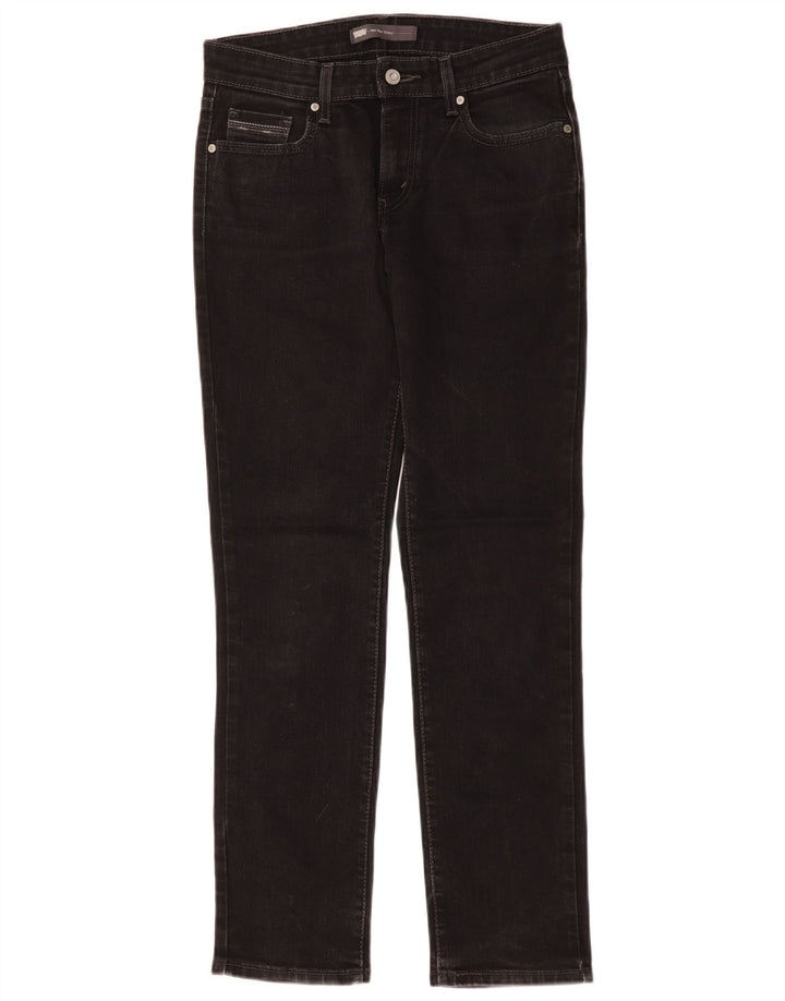 Γυναικείο ψηλό ψηλό στενό τζιν Levi's W30 L30 μαύρο