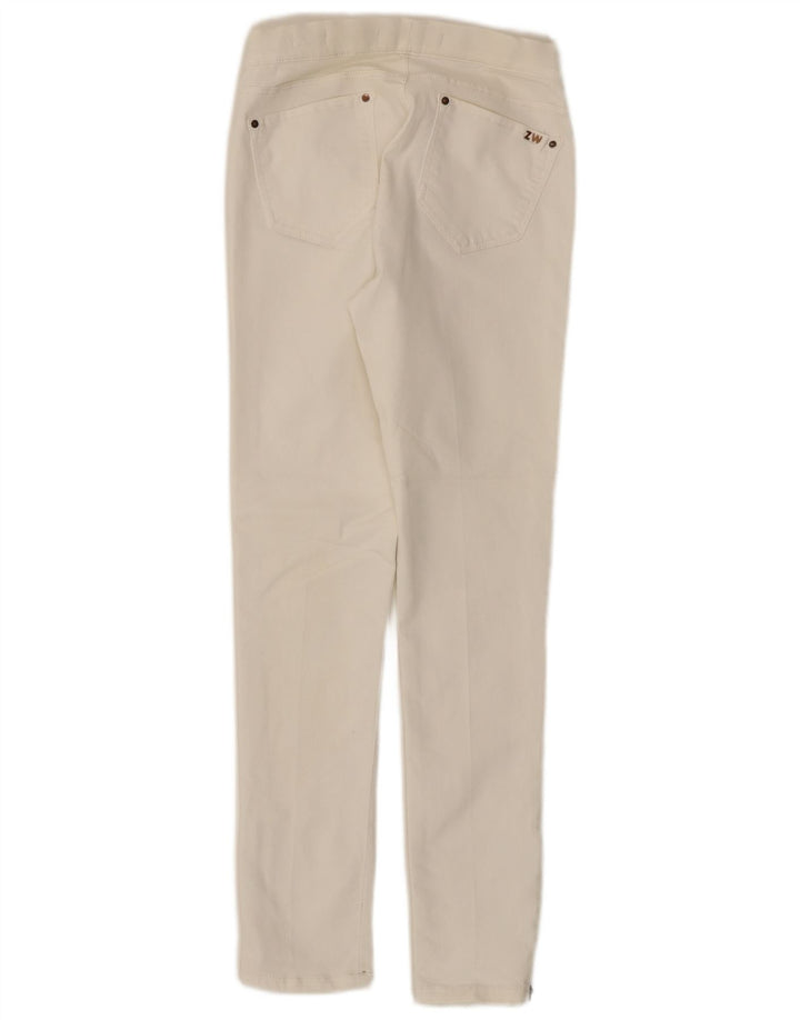 Zara Γυναικείο Slim Jeans EU 38 Small W28 L28 Λευκό