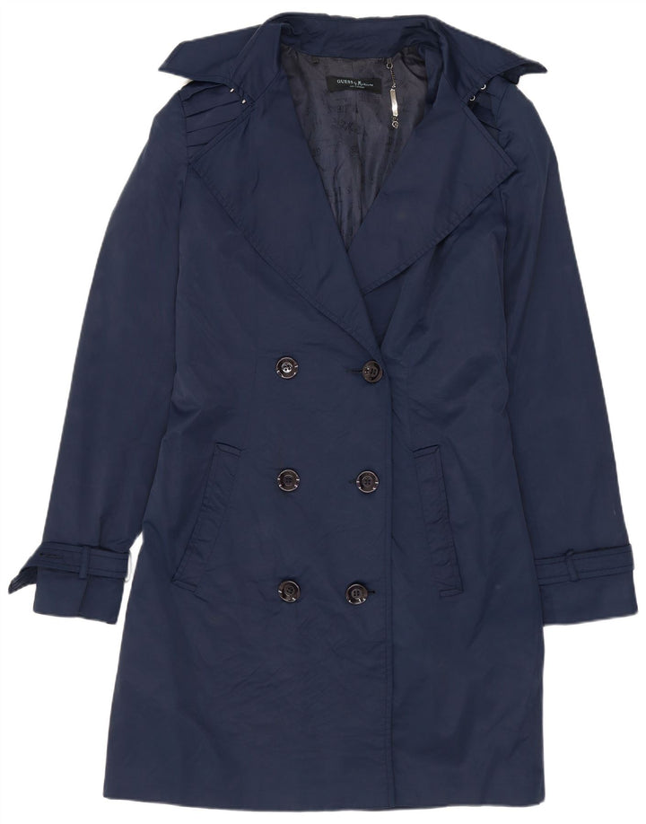 Guess By Marciano Γυναικεία καμπαρντίνα IT 42 Medium Navy Blue Cotton