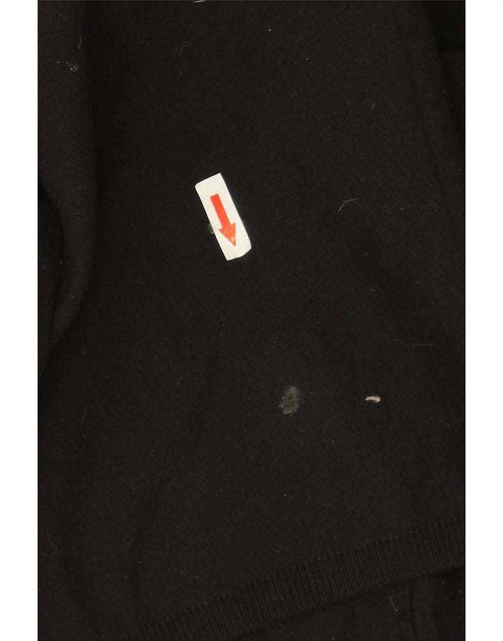 Zara Γυναικείο πουλόβερ ανοιχτό Longline ανοιχτό UK 10 Small Black