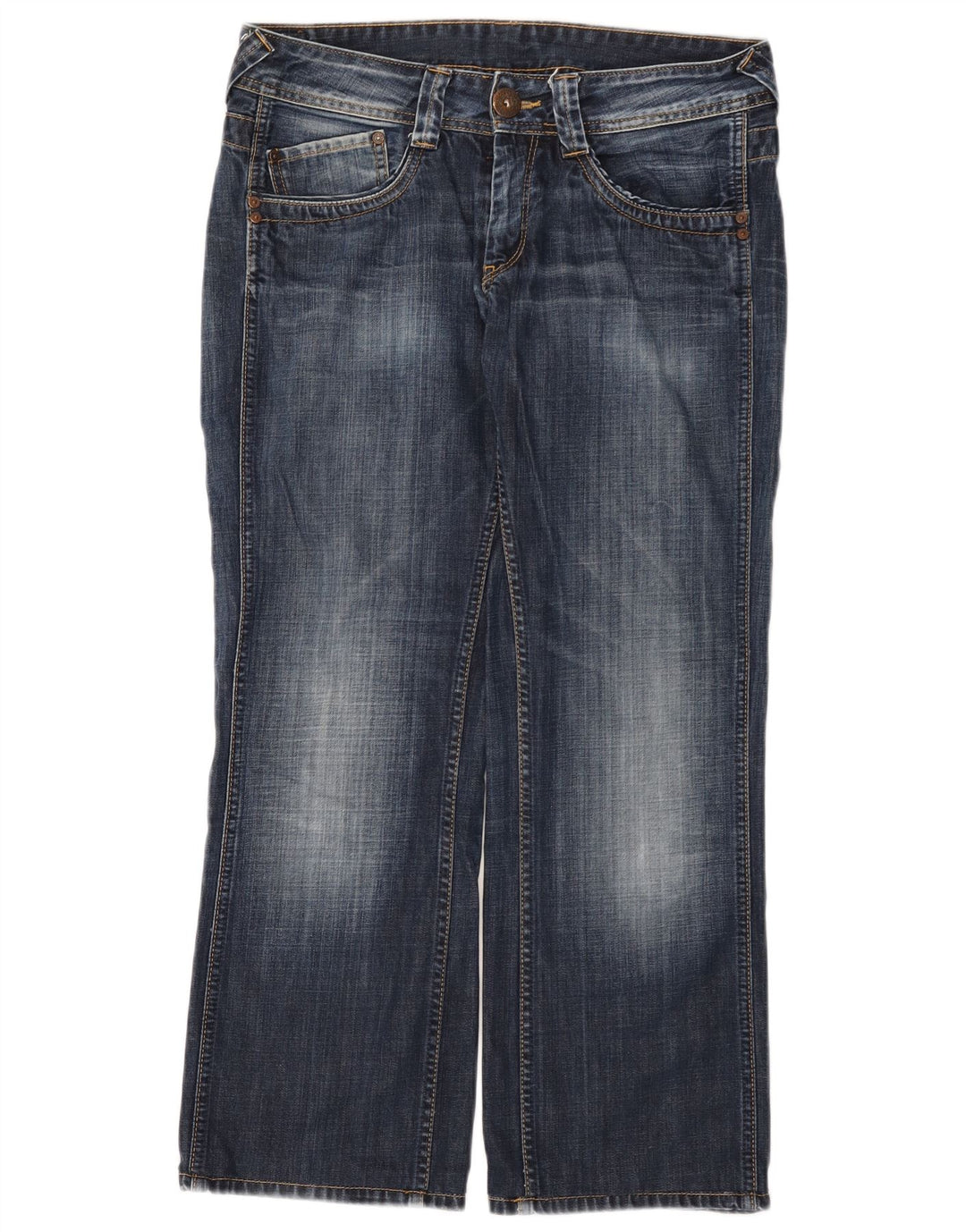 PEPE Jeans Γυναικείο Loose W31 L34 Μπλε βαμβακερό