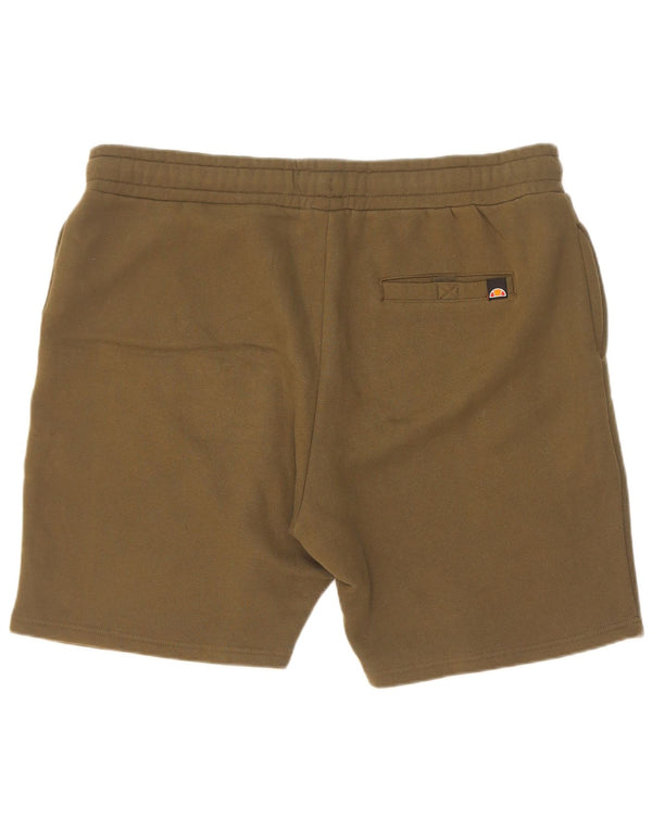 Ανδρικό γραφικό αθλητικό σορτς Ellesse 2XL Χακί Βαμβακερό