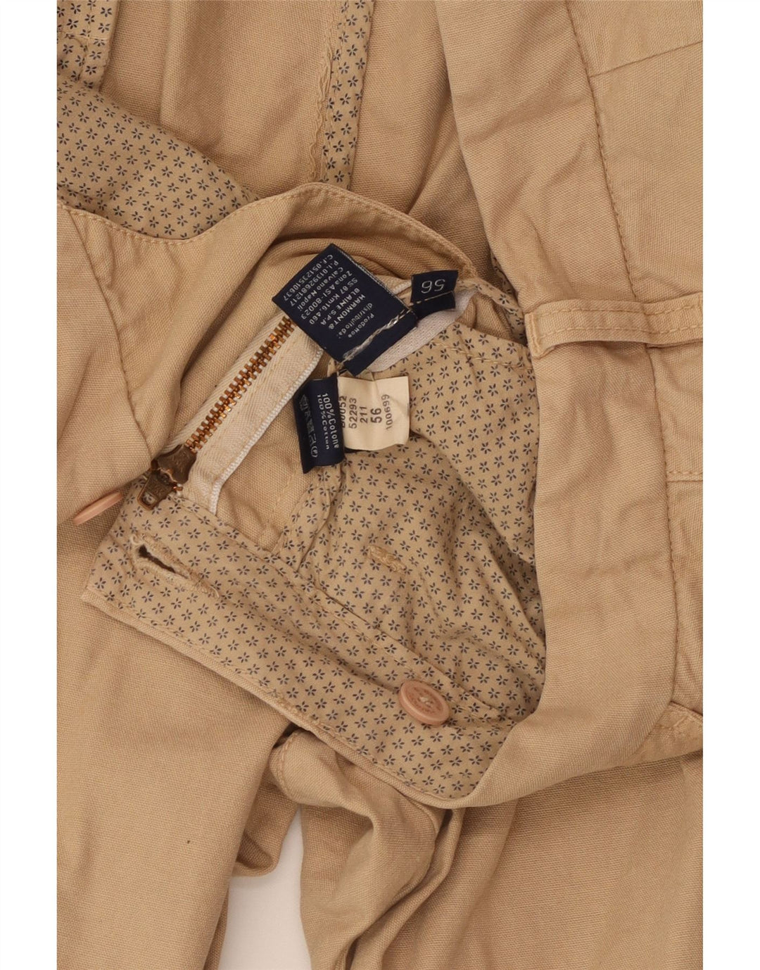 Ανδρικό σορτς Cargo Harmont & Blaine IT 56 3XL W40 Μπεζ βαμβακερό