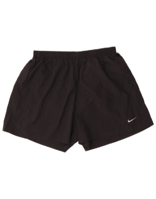 Γυναικείο αθλητικό σορτς NIKE Dri Fit UK 14 Μεσαίο μαύρο