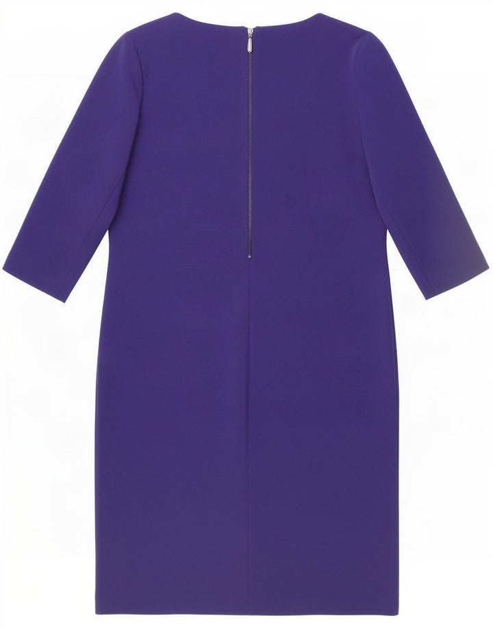 Libra Γυναικείο φόρεμα 3/4 Sleeve Shift UK 10 Small Navy Blue