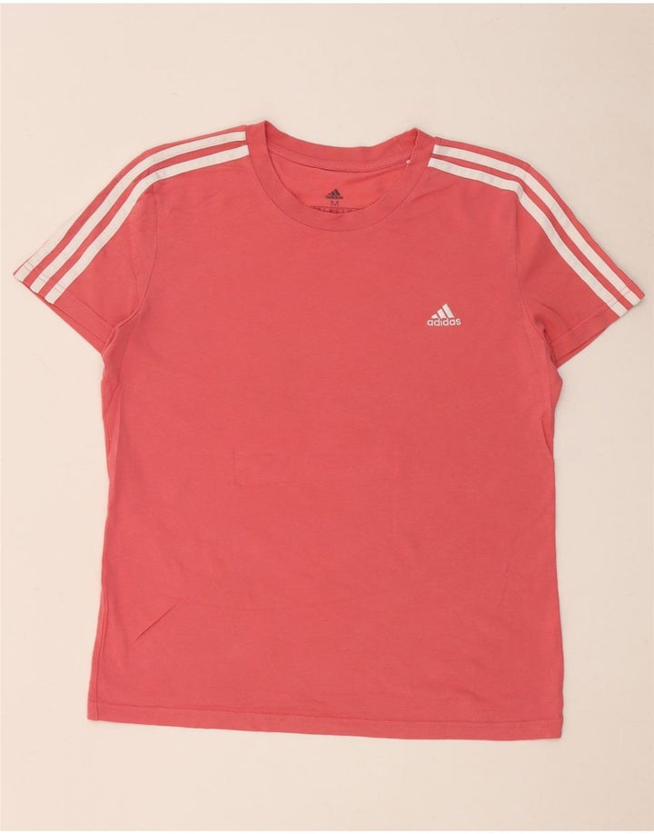 Γυναικείο γραφικό T-Shirt Adidas Top UK 12/14 Medium Pink
