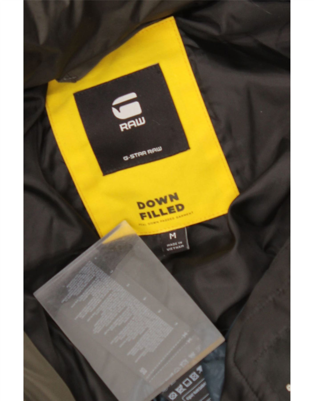 G-STAR Γυναικείο παλτό με κουκούλα με επένδυση UK 14 Medium Khaki Polyester