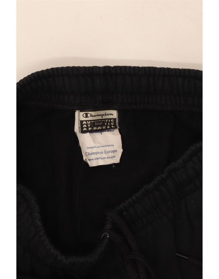 Γυναικεία αθλητική φόρμα CHAMPION Παντελόνι UK 10 Small Black Cotton