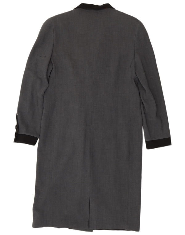 Vintage Γυναικείο Παλτό IT 46 Large Grey Wool