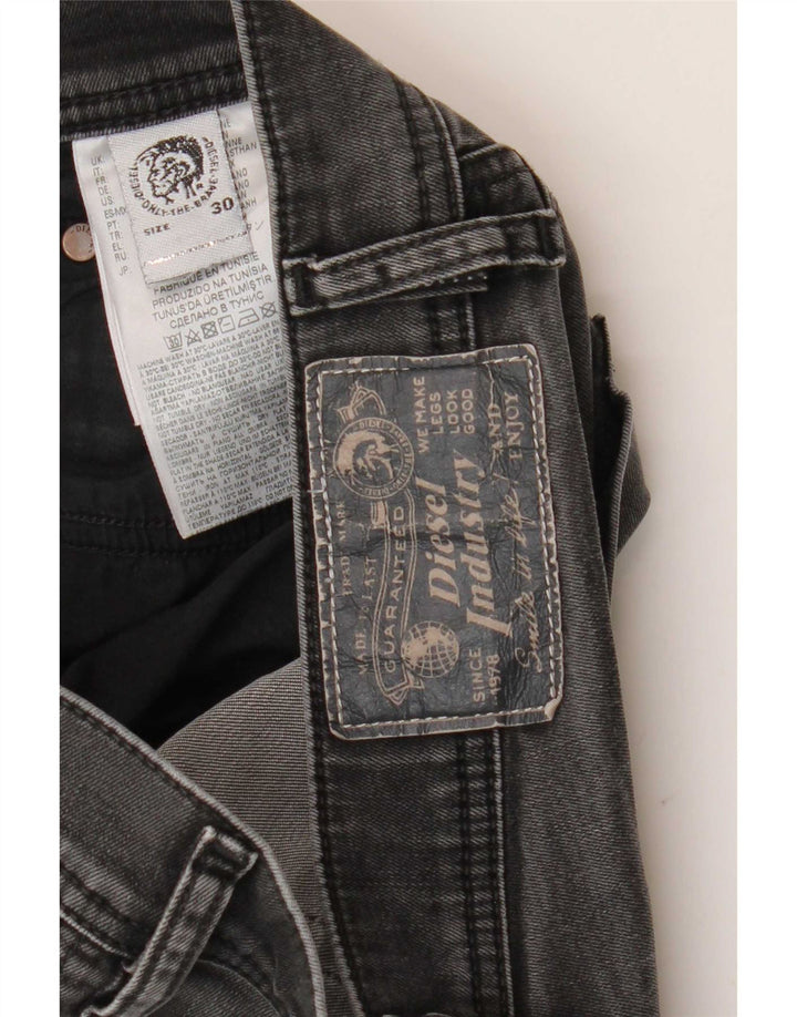 Diesel Ανδρικό Slim Jeans W30 L27 Γκρι βαμβακερό