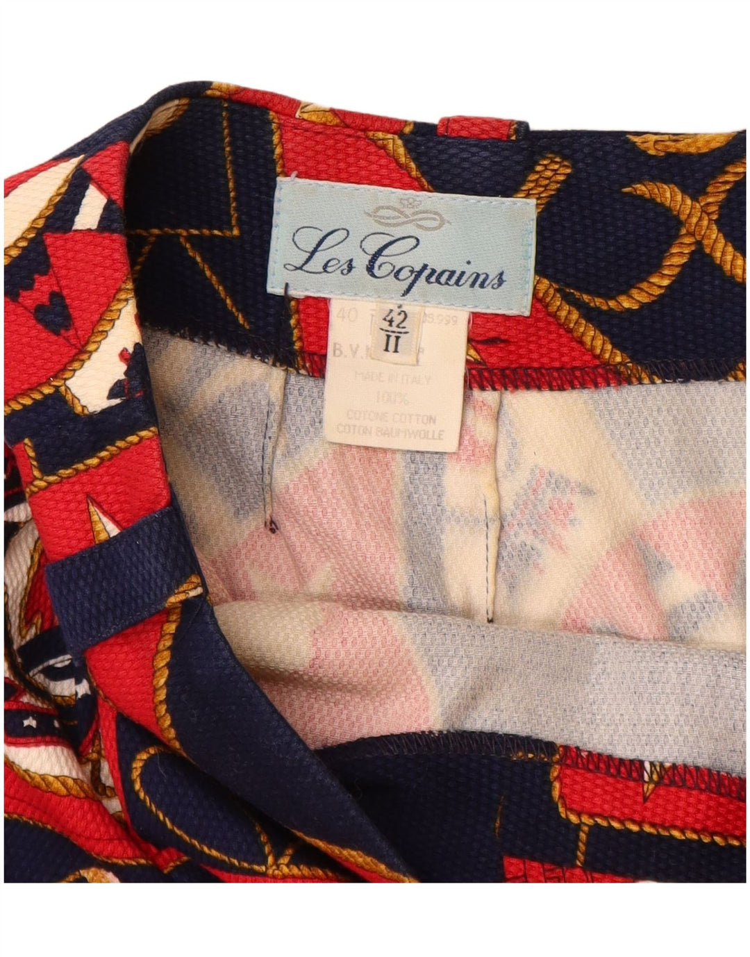 LES COPAINS Γυναικεία Pencil Φούστα IT 42 Medium W26 Navy Blue