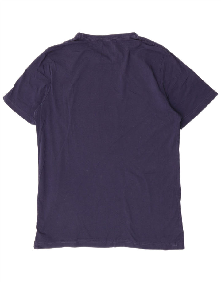 Ανδρικό γραφικό μπλουζάκι Puma Top Large Navy Blue