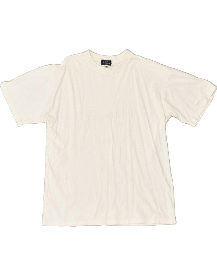LES COPAINS Boys T-Shirt Top 15-16 Years Off White | Vintage Les Copains | Thrift | Second-Hand Les Copains | Used Clothing | Messina Hembry 
