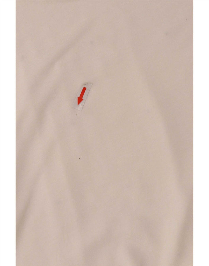 Massimo Dutti Γυναικεία Μπλούζα Τοπ UK 18 XL Λευκή βισκόζη