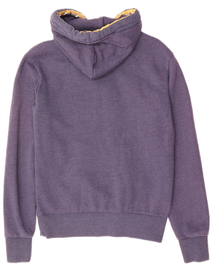 Ανδρικό γραφικό κουκούλα SUPERDRY Μικρός πολυεστέρας σε μπλε ναυτικό